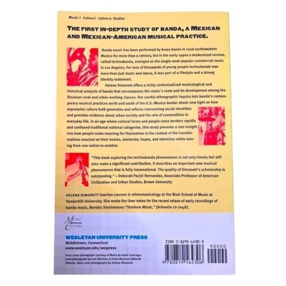 Banda: Mexican Musical Life Across Borders Music / Culture Book NWT Brand New - Picture 3 of 12